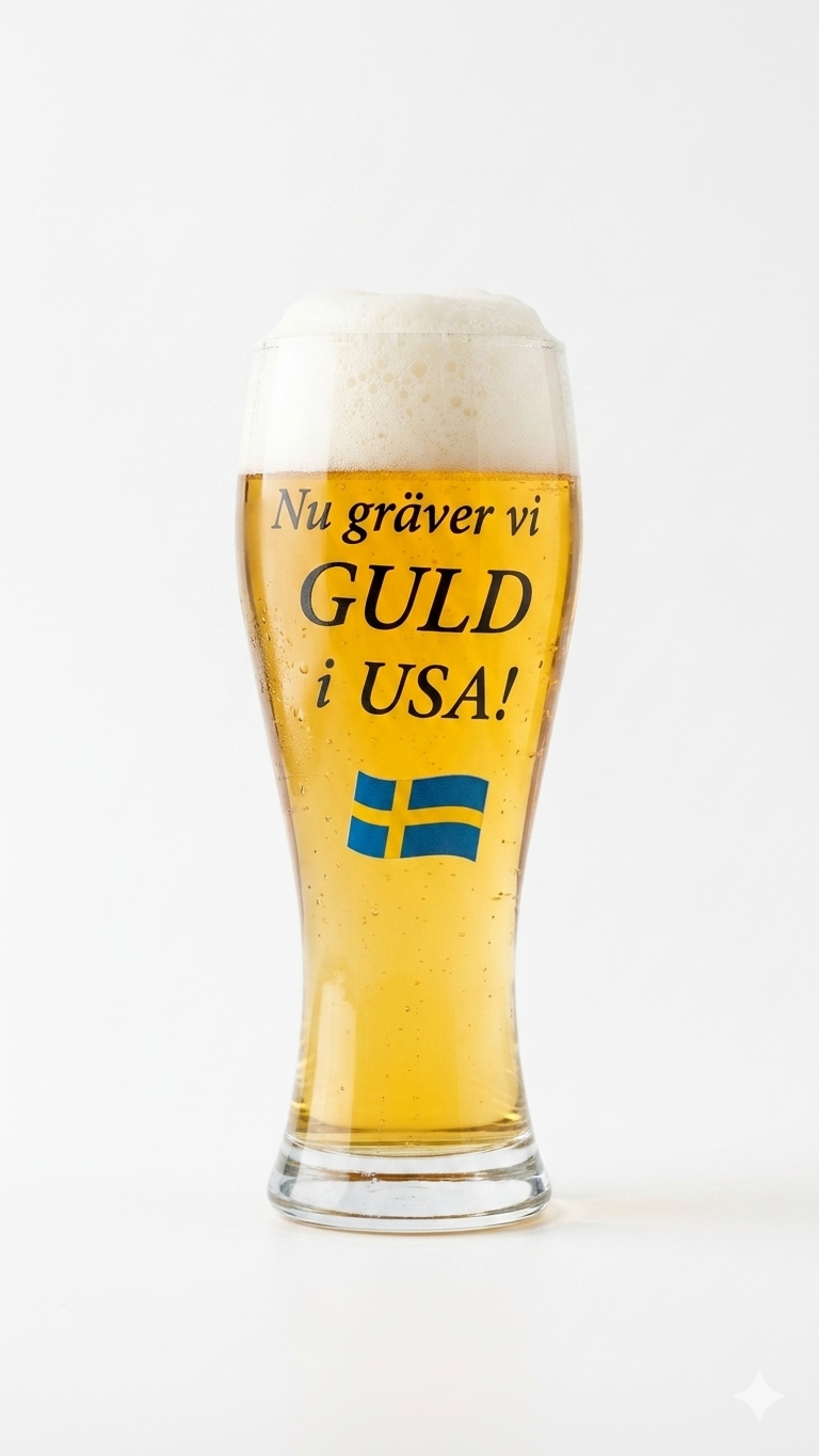 GULD GLASET 580ml